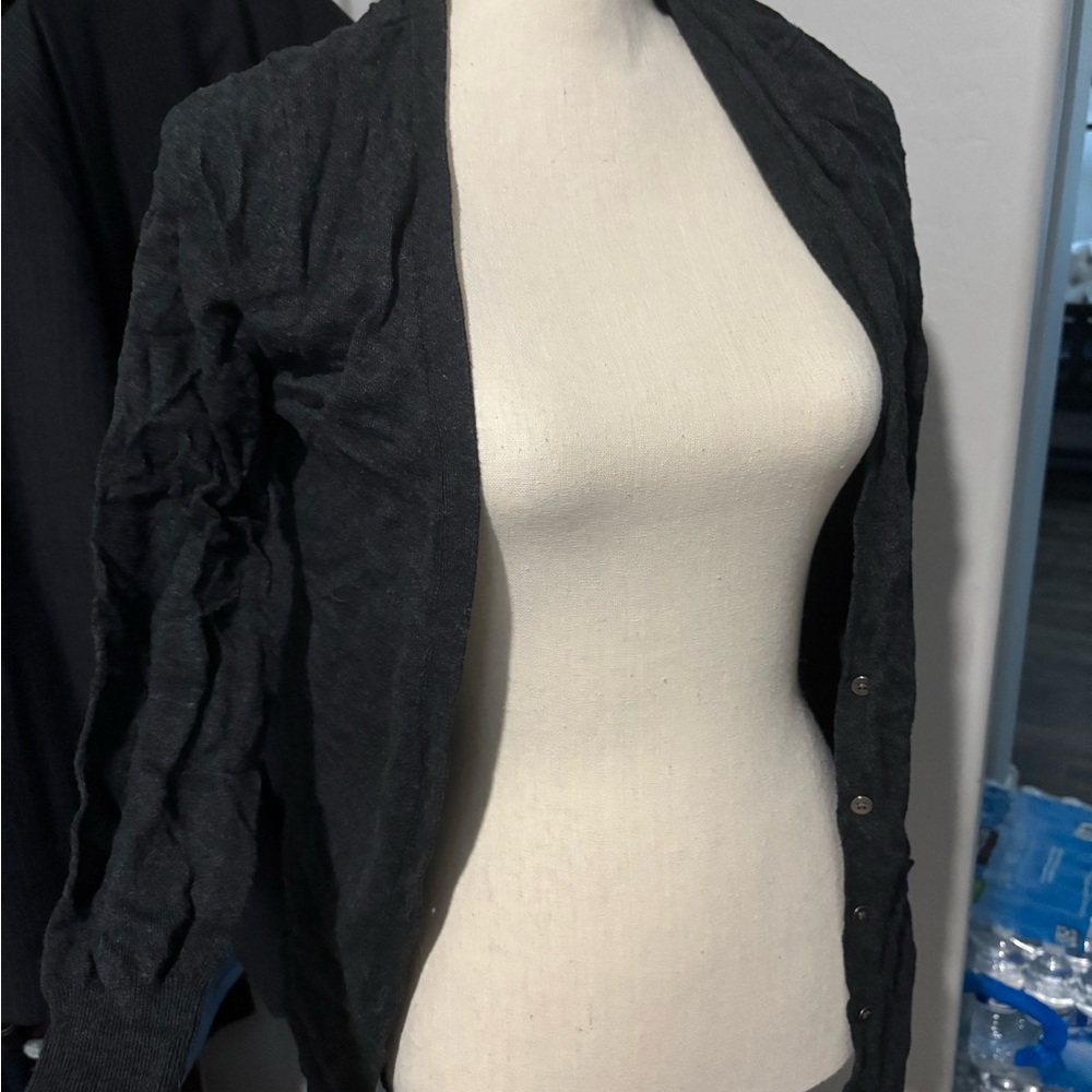Gray Cardigan - Picture 2 of 3
